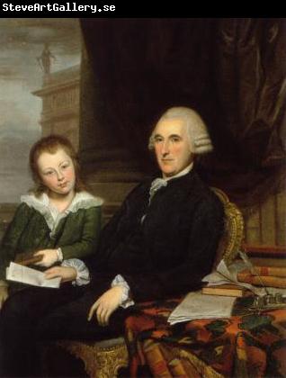 Charles Willson Peale painted by Charles Willson Peale